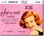 Jac-o-net - French Type - Regular Size Hair Net - Number 156