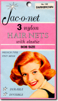 Jac-o-net - French Type - Bob Size Hair Net - Number 160