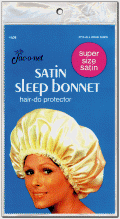 Jac-o-net Satin Sleep Bonnet - Number 638